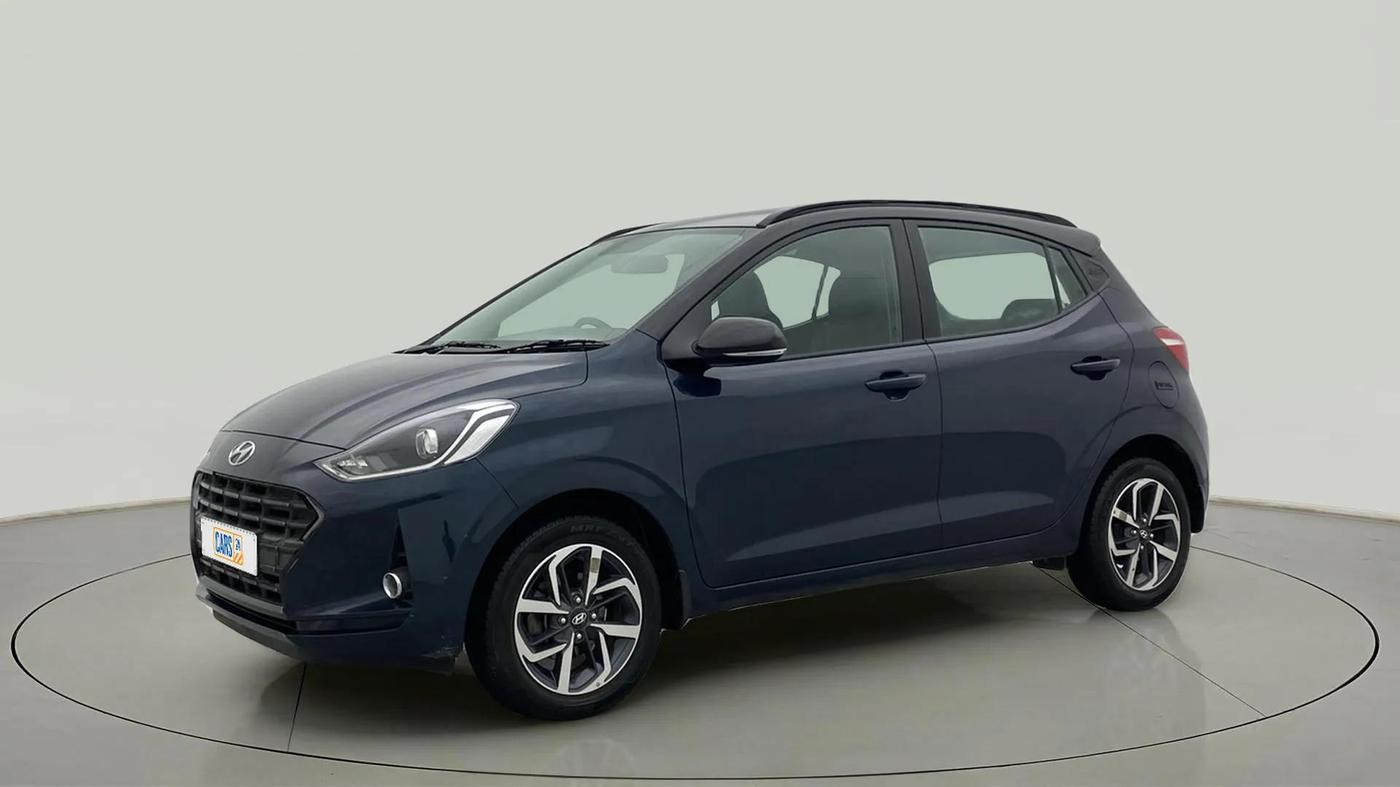 2022 Hyundai GRAND I10 NIOS SPORTZ 1.2 KAPPA VTVT DUAL TONE, Petrol, Manual, 24,952 km, Left Front Diagonal