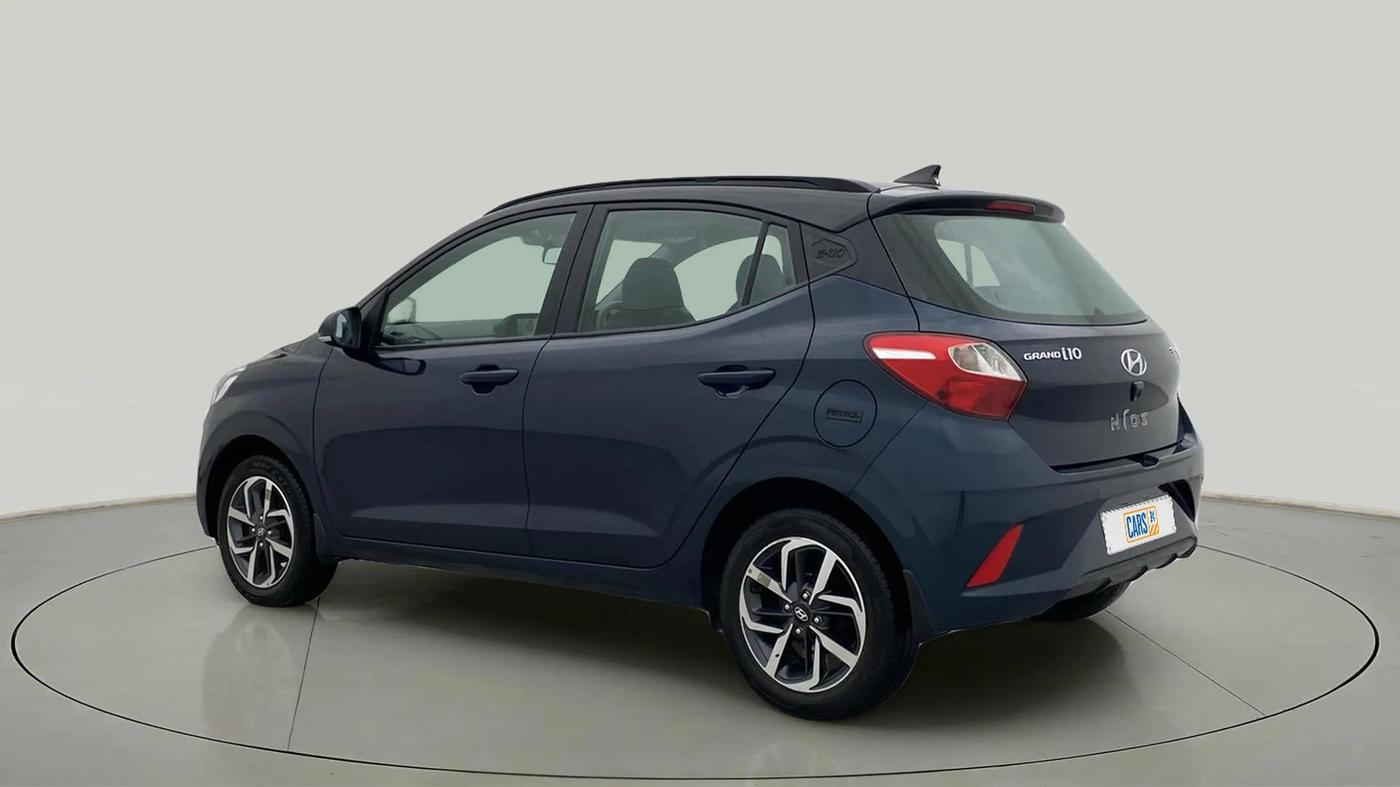 2022 Hyundai GRAND I10 NIOS SPORTZ 1.2 KAPPA VTVT DUAL TONE, Petrol, Manual, 24,952 km, Left Back Diagonal
