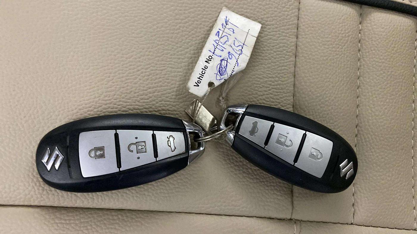 2018 Maruti Ciaz ALPHA  AT 1.4  PETROL, Petrol, Automatic, 26,752 km, Key Close Up