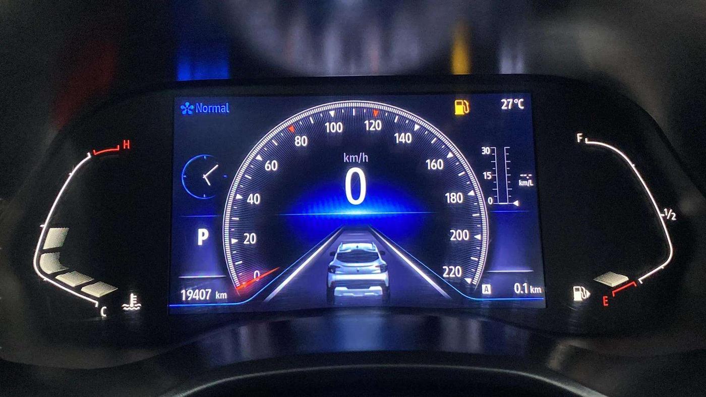 2023 Renault Kiger RXZ TURBO CVT, Petrol, Automatic, 19,518 km, Odometer Image