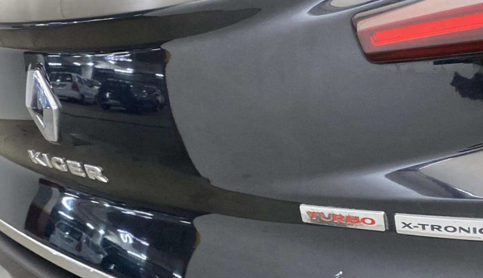 2023 Renault Kiger RXZ TURBO CVT, Petrol, Automatic, 19,345 km, Dicky (Boot door) - Minor scratches