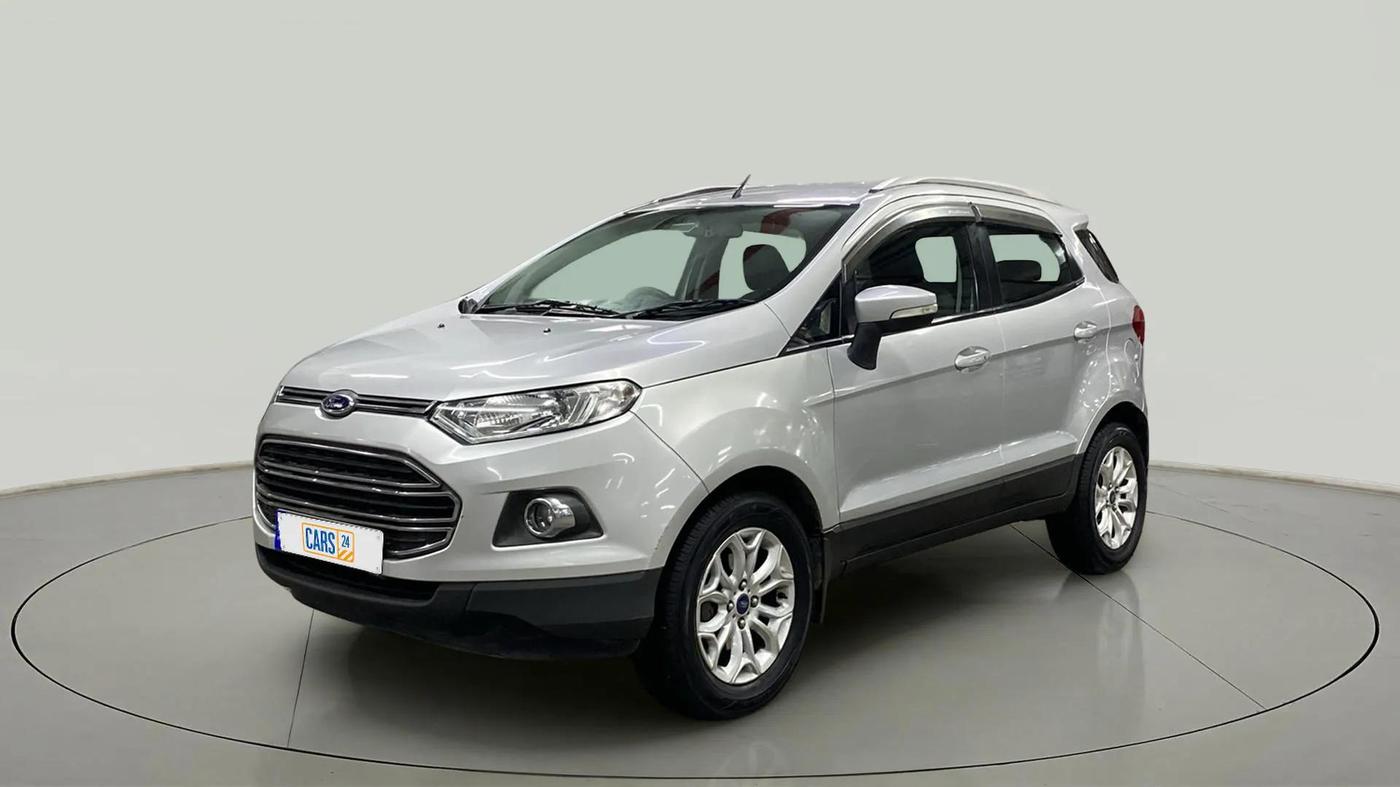 2017 Ford Ecosport TITANIUM 1.5L PETROL AT, Petrol, Automatic, 62,861 km, Left Front Diagonal