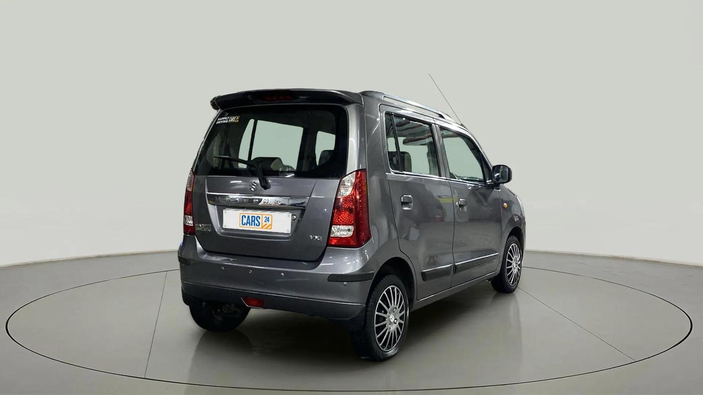 2014 Maruti Wagon R 1.0 VXI, Petrol, Manual, 80,969 km, Right Back Diagonal