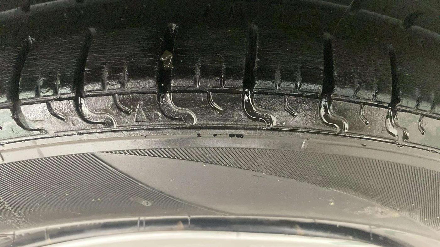 2014 Hyundai Xcent S 1.2, Petrol, Manual, 82,298 km, Right Rear Tyre Tread