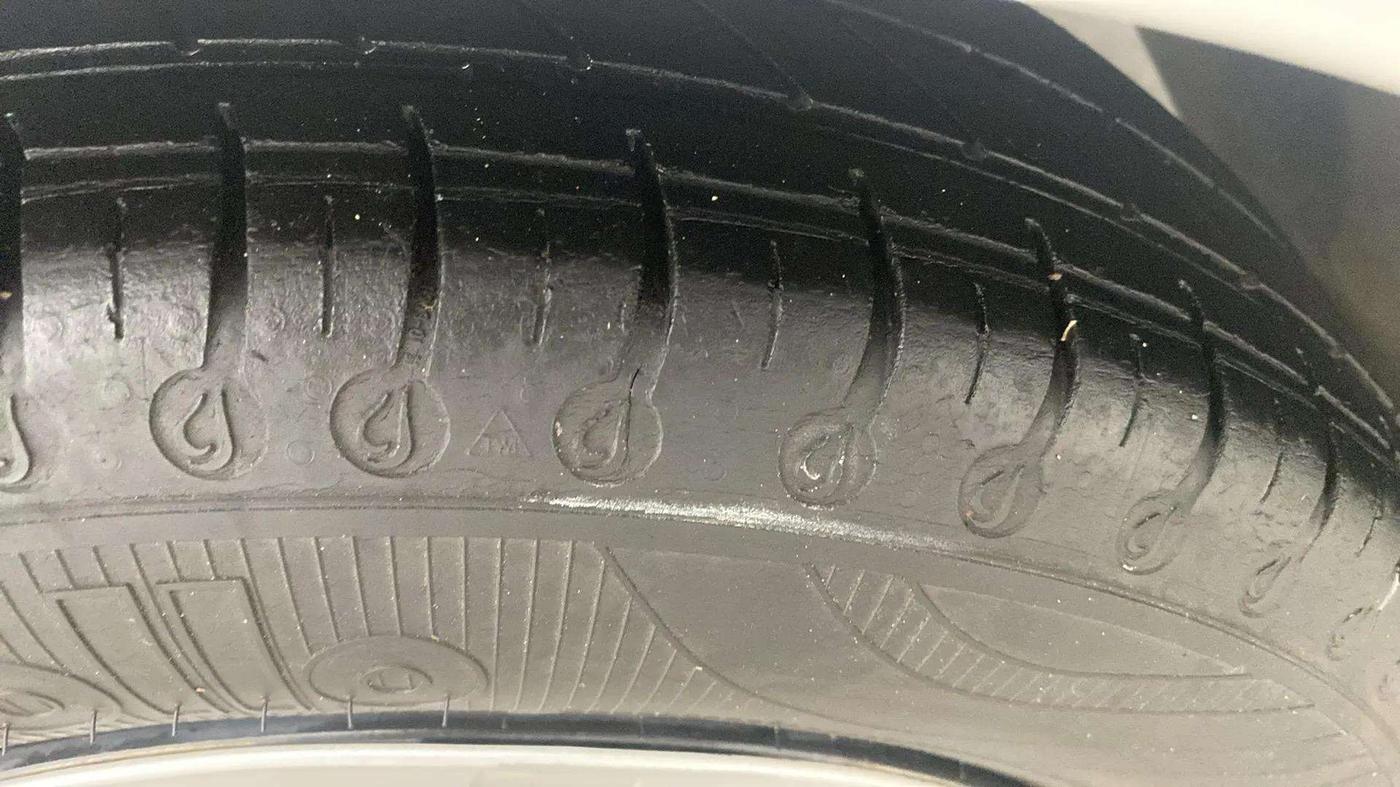 2014 Hyundai Xcent S 1.2, Petrol, Manual, 82,298 km, Left Rear Tyre Tread