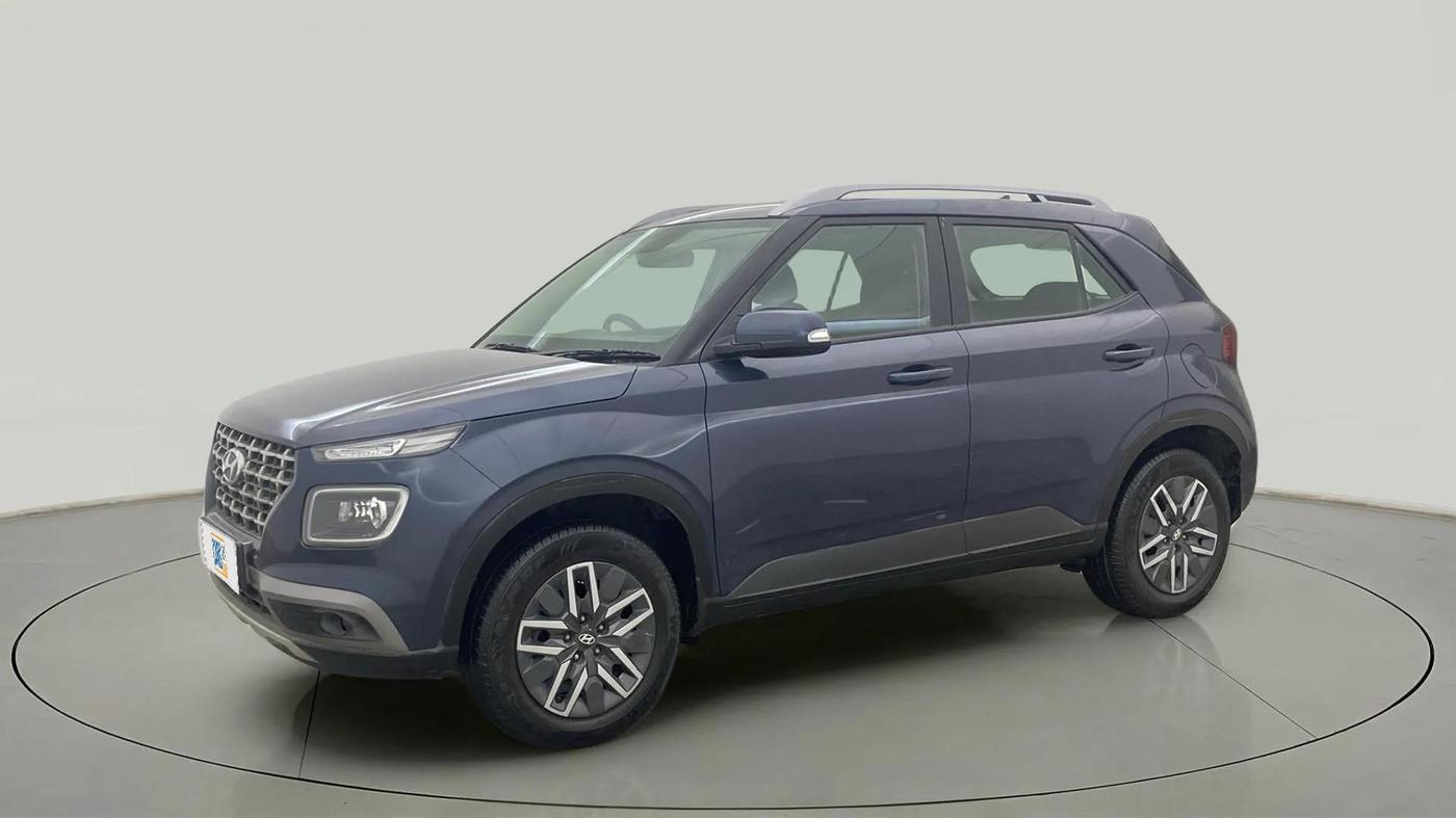 2021 Hyundai VENUE SX 1.0 TURBO IMT, Petrol, Manual, 26,744 km, Left Front Diagonal