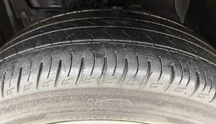 2021 Maruti Vitara Brezza VXI AT SHVS, Petrol, Automatic, 53,228 km, Left Front Tyre Tread