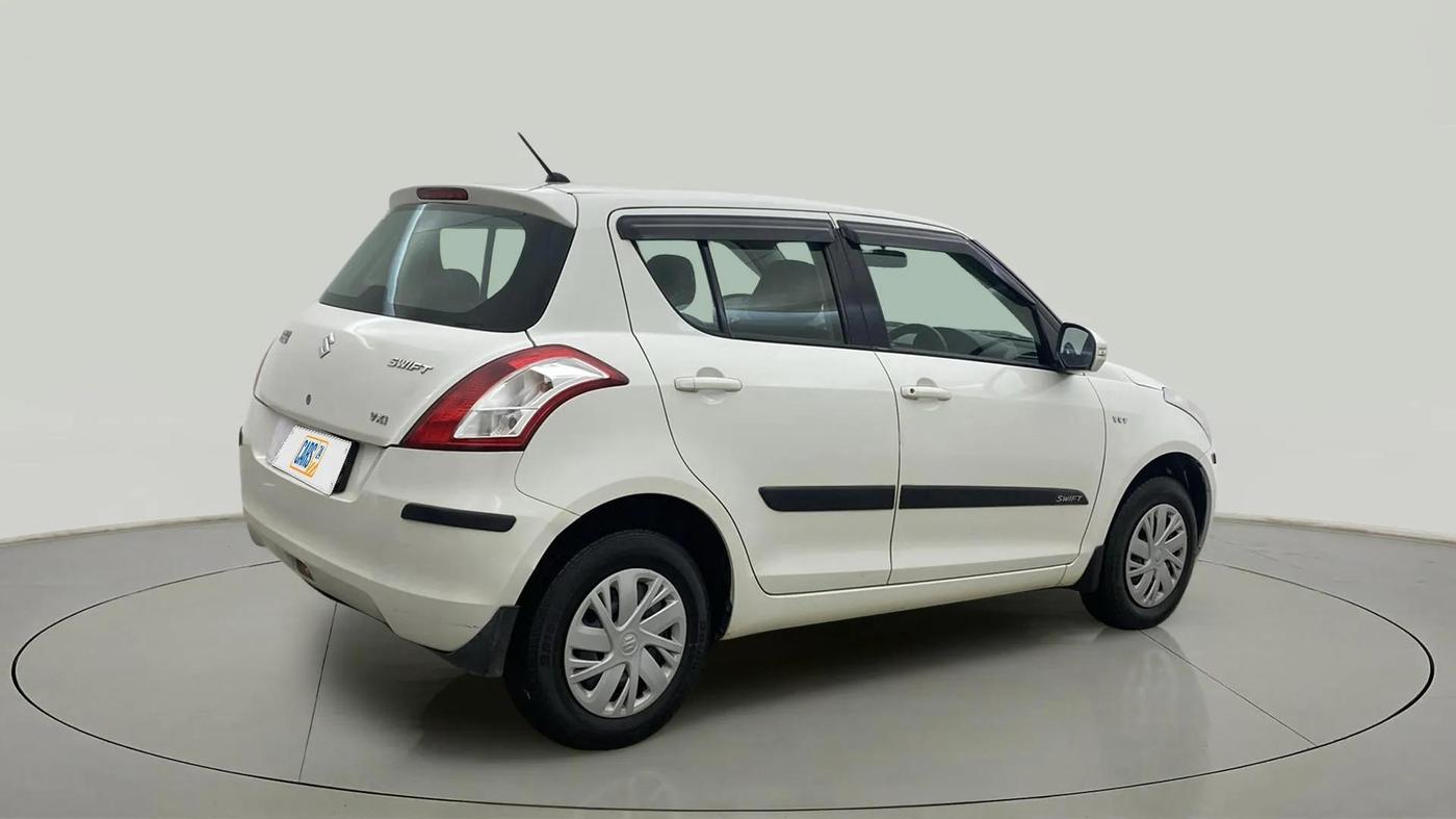 2017 Maruti Swift VXI O, Petrol, Manual, 62,875 km, Right Back Diagonal