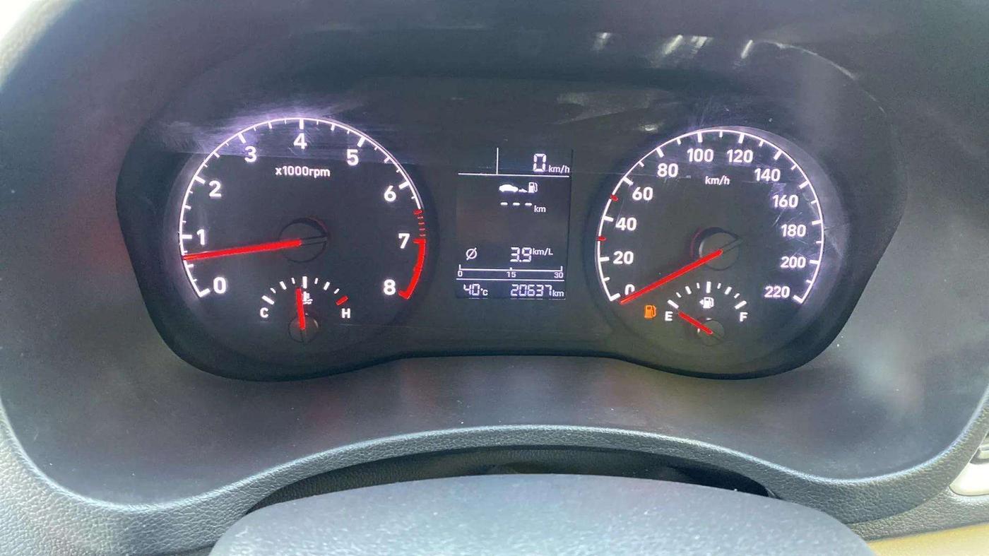 2018 Hyundai Verna 1.6 VTVT SX, Petrol, Manual, 20,625 km, Odometer Image