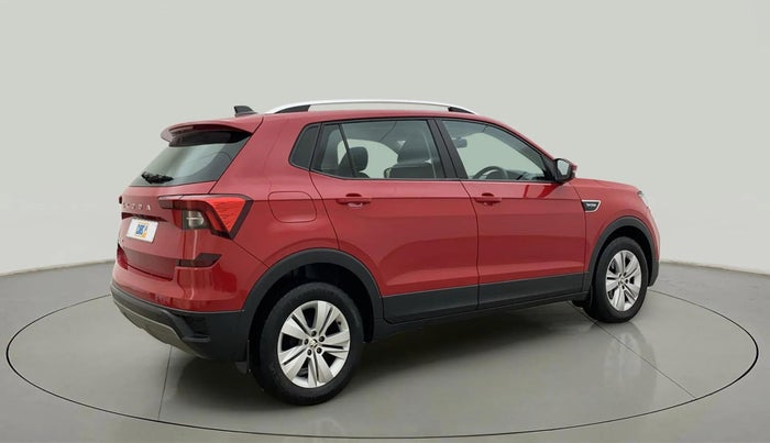 2022 Skoda KUSHAQ AMBITION 1.0L TSI AT, Petrol, Automatic, 21,733 km, Right Back Diagonal