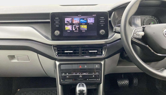 2022 Skoda KUSHAQ AMBITION 1.0L TSI AT, Petrol, Automatic, 21,733 km, Air Conditioner