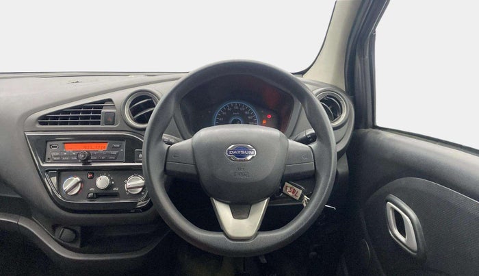 2018 Datsun Redi Go S 1.0 AMT, Petrol, Automatic, 24,963 km, Steering Wheel Close Up