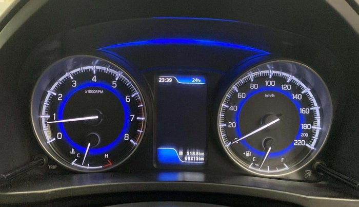 2017 Maruti Baleno ZETA PETROL 1.2, Petrol, Manual, 68,370 km, Odometer Image