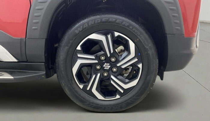 2023 Maruti BREZZA ZXI + SMART HYBRID DUAL TONE, Petrol, Manual, 8,434 km, Right Front Wheel