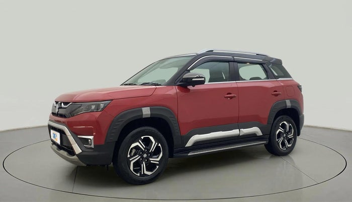 2023 Maruti BREZZA ZXI + SMART HYBRID DUAL TONE, Petrol, Manual, 8,434 km, Left Front Diagonal