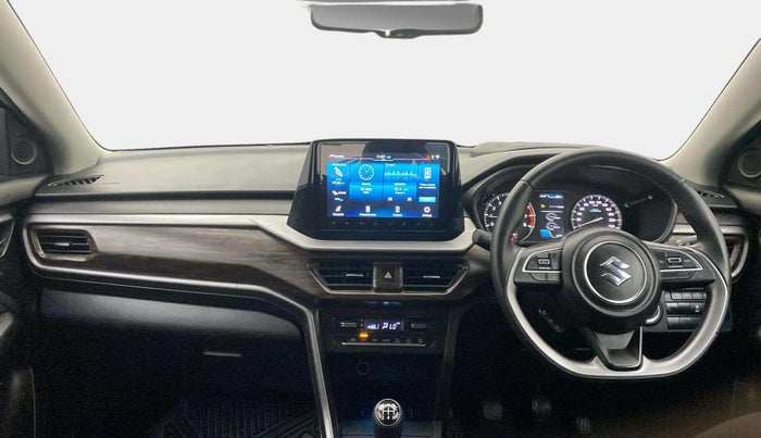 2023 Maruti BREZZA ZXI + SMART HYBRID DUAL TONE, Petrol, Manual, 8,434 km, Dashboard
