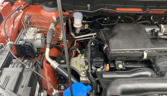 2023 Maruti BREZZA ZXI + SMART HYBRID DUAL TONE, Petrol, Manual, 8,434 km, Engine View - Right