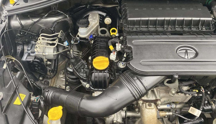 2021 Tata TIGOR XZA PLUS PETROL, Petrol, Automatic, 13,163 km, Engine View - Right