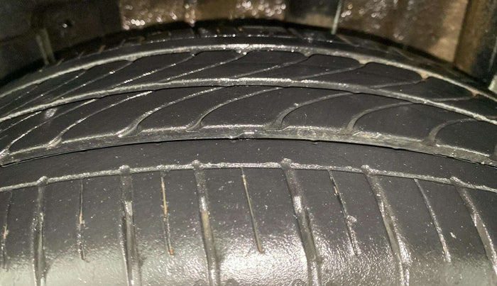 2021 Tata TIGOR XZA PLUS PETROL, Petrol, Automatic, 13,163 km, Left Rear Tyre Tread