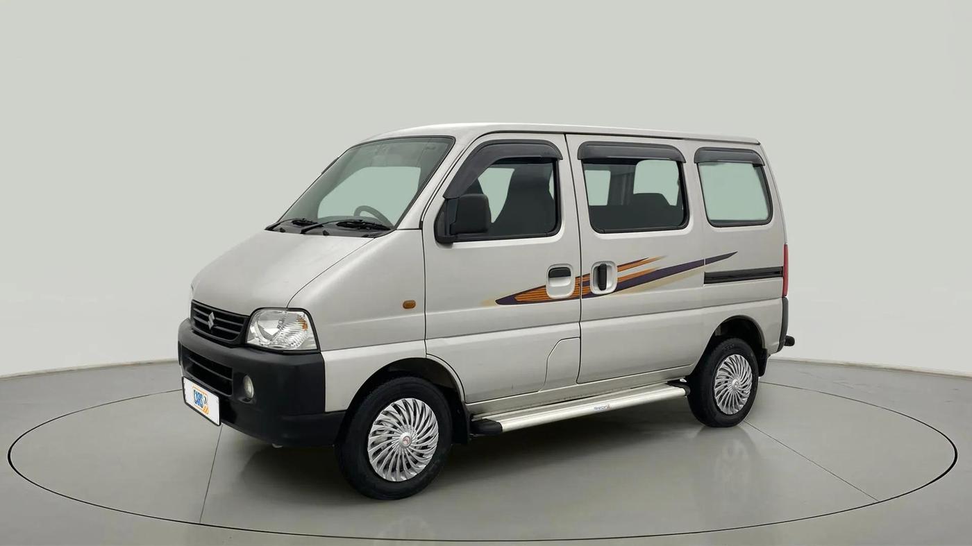 2021 Maruti Eeco 5 STR WITH A/C+HTR, Petrol, Manual, 8,665 km, Left Front Diagonal