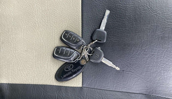 2021 Maruti Eeco 5 STR WITH A/C+HTR, Petrol, Manual, 8,607 km, Key Close Up