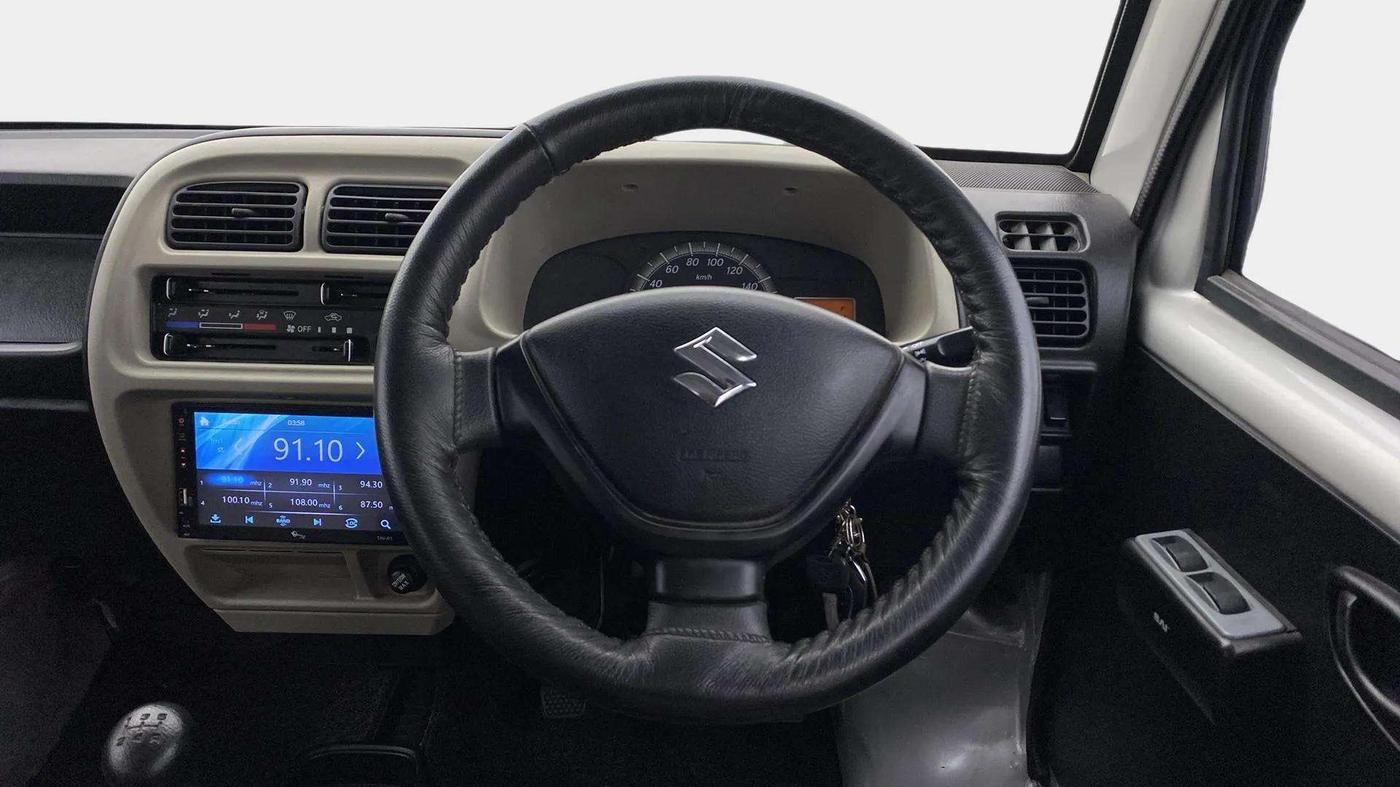 2021 Maruti Eeco 5 STR WITH A/C+HTR, Petrol, Manual, 8,665 km, Steering Wheel Close Up