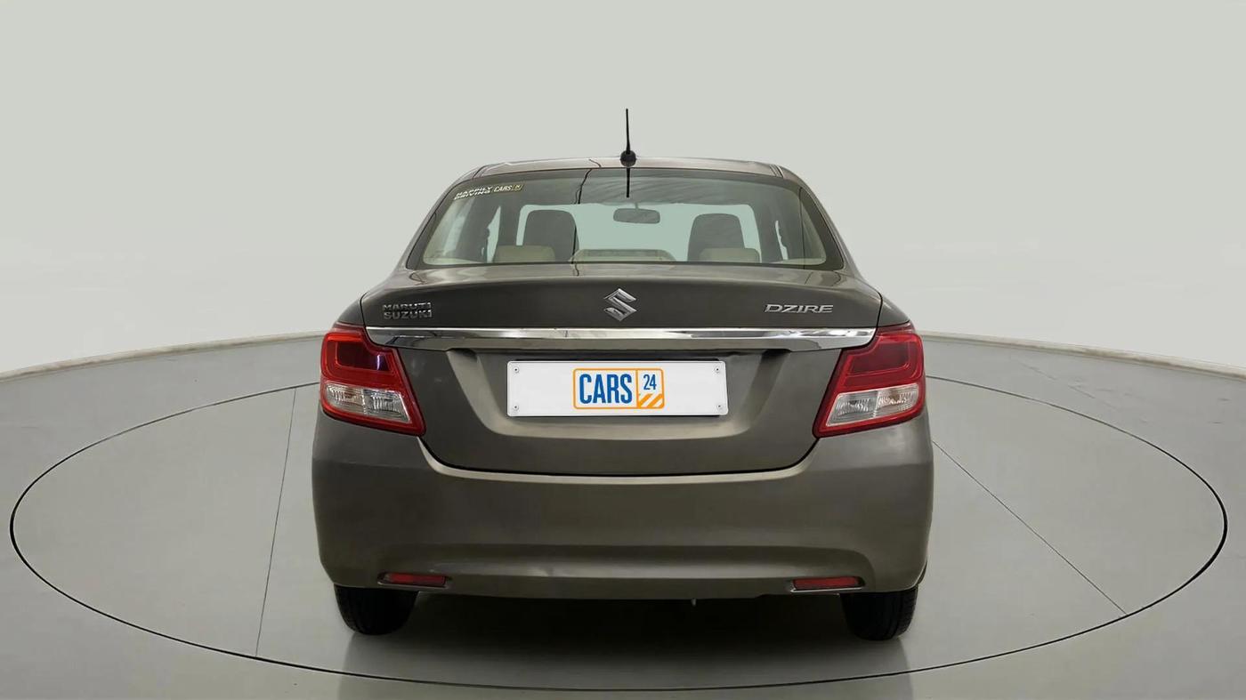2017 Maruti Dzire VXI, Petrol, Manual, 38,132 km, Back/Rear