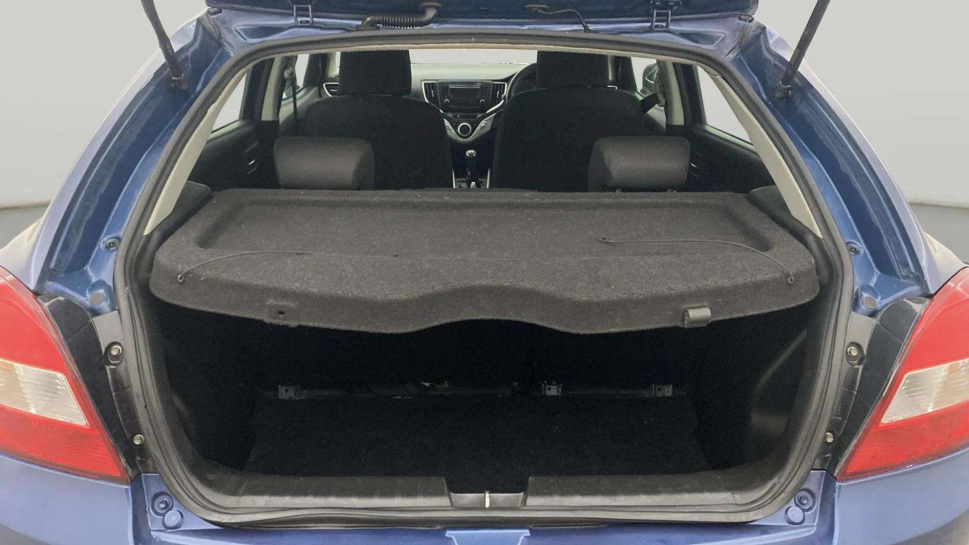 2017 Maruti Baleno ZETA PETROL 1.2, Petrol, Manual, 88,565 km, Boot Inside