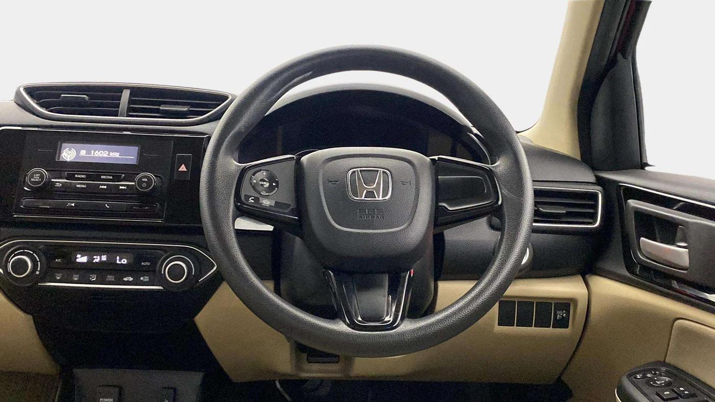 2018 Honda Amaze 1.2L I-VTEC V, Petrol, Manual, 69,979 km, Steering Wheel Close Up