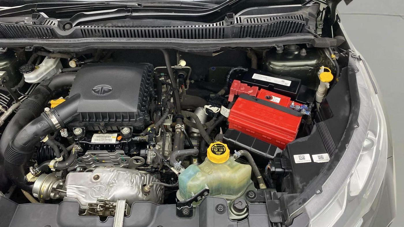 2021 Tata NEXON XZ PLUS PETROL, Petrol, Manual, 56,626 km, Engine View - Left