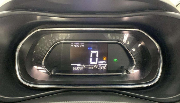 2021 Tata NEXON XZ PLUS PETROL, Petrol, Manual, 56,257 km, Odometer Image