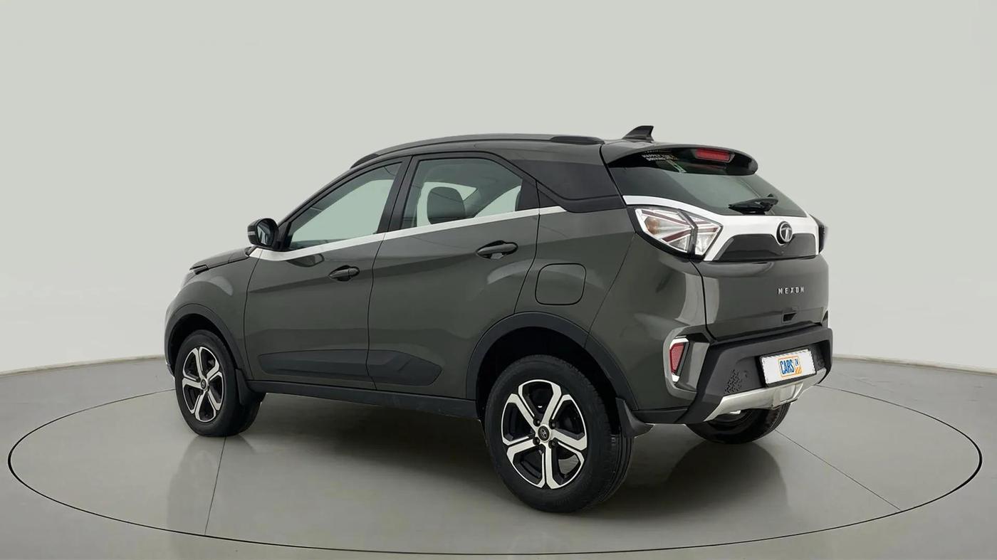 2021 Tata NEXON XZ PLUS PETROL, Petrol, Manual, 56,626 km, Left Back Diagonal