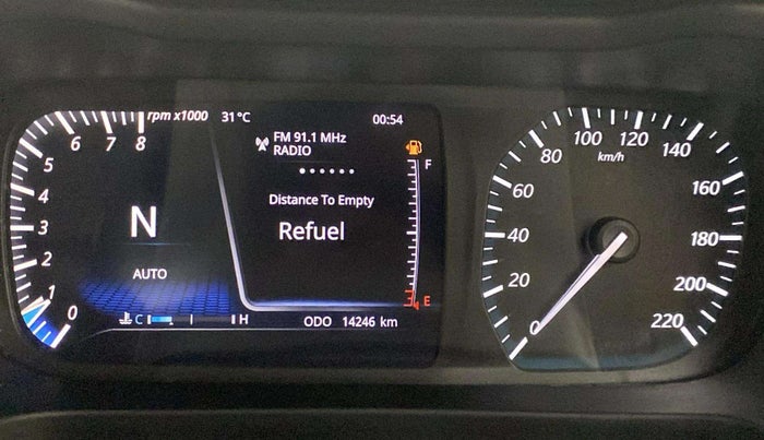 2022 Tata ALTROZ XZA PLUS, Petrol, Automatic, 14,277 km, Odometer Image