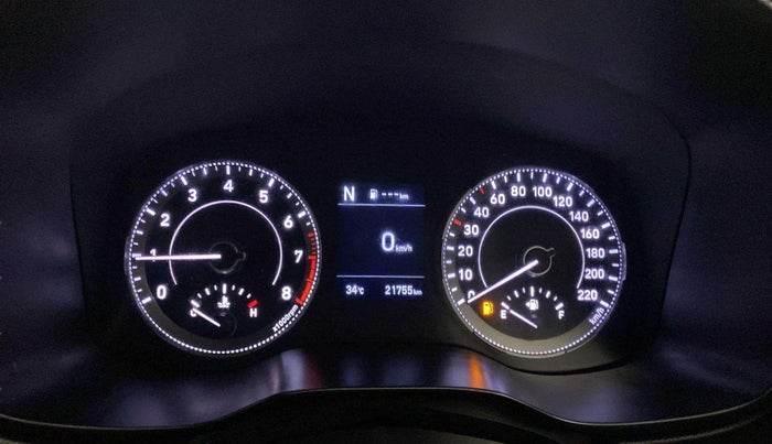 2021 Hyundai VENUE SX 1.0 TURBO IMT, Petrol, Manual, 21,739 km, Odometer Image