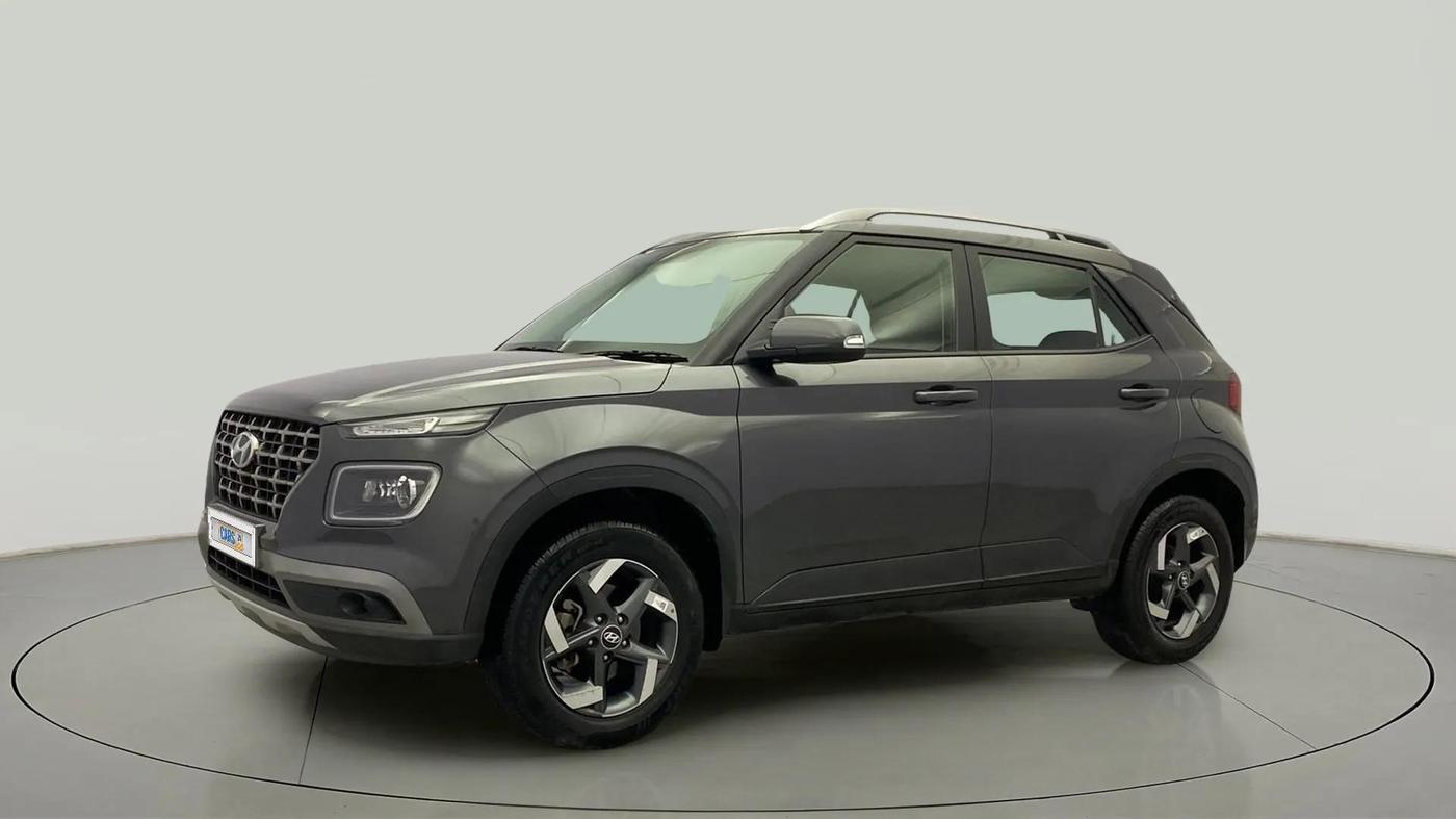 2021 Hyundai VENUE SX 1.0 TURBO IMT, Petrol, Manual, 21,757 km, Left Front Diagonal