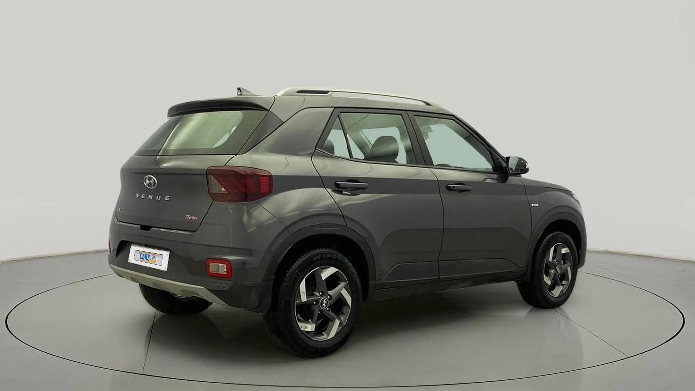 2021 Hyundai VENUE SX 1.0 TURBO IMT, Petrol, Manual, 21,757 km, Right Back Diagonal