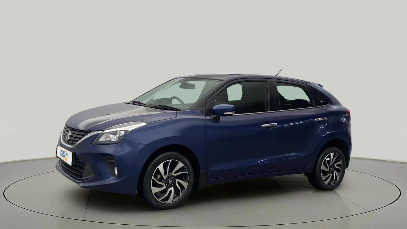 2020 Maruti Baleno ALPHA CVT PETROL 1.2, Petrol, Automatic, 27,495 km, Left Front Diagonal