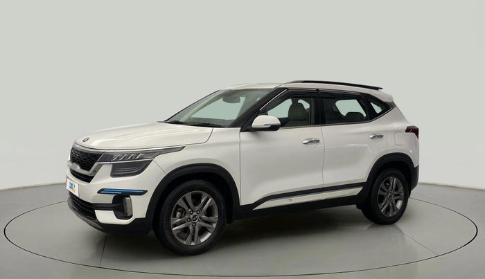 2019 KIA SELTOS HTX IVT 1.5 PETROL, Petrol, Automatic, 29,475 km, Left Front Diagonal