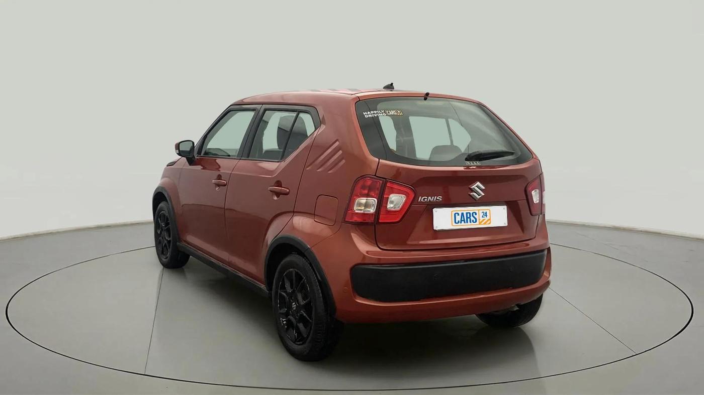 2018 Maruti IGNIS ZETA 1.2, CNG, Manual, 58,410 km, Left Back Diagonal