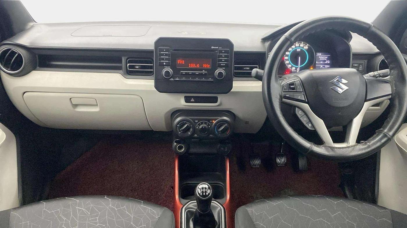 2018 Maruti IGNIS ZETA 1.2, CNG, Manual, 58,410 km, Dashboard