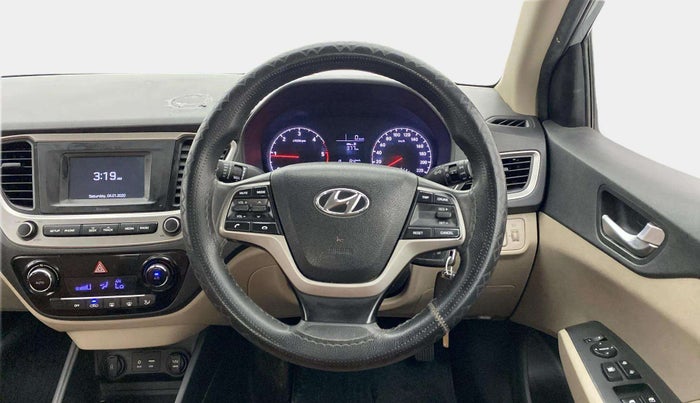 2019 Hyundai Verna 1.4 EX CRDI, Diesel, Manual, 77,301 km, Steering Wheel Close Up
