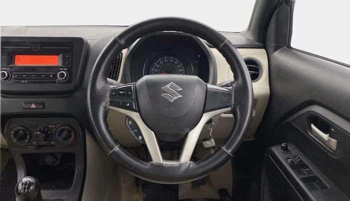 2019 Maruti New Wagon-R VXI 1.2, Petrol, Manual, 94,238 km, Steering Wheel Close Up