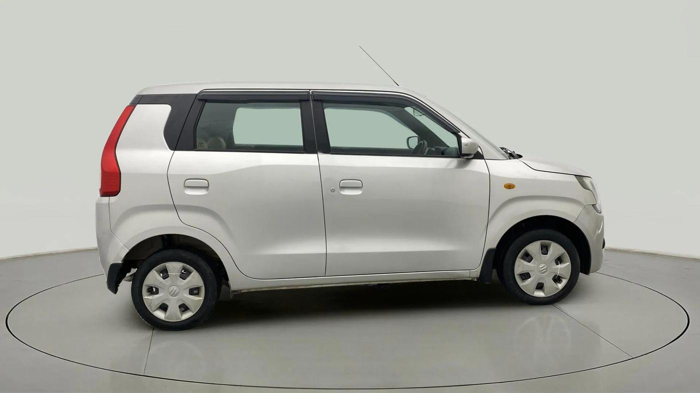 2019 Maruti New Wagon-R VXI 1.2, Petrol, Manual, 94,249 km, Right Side View