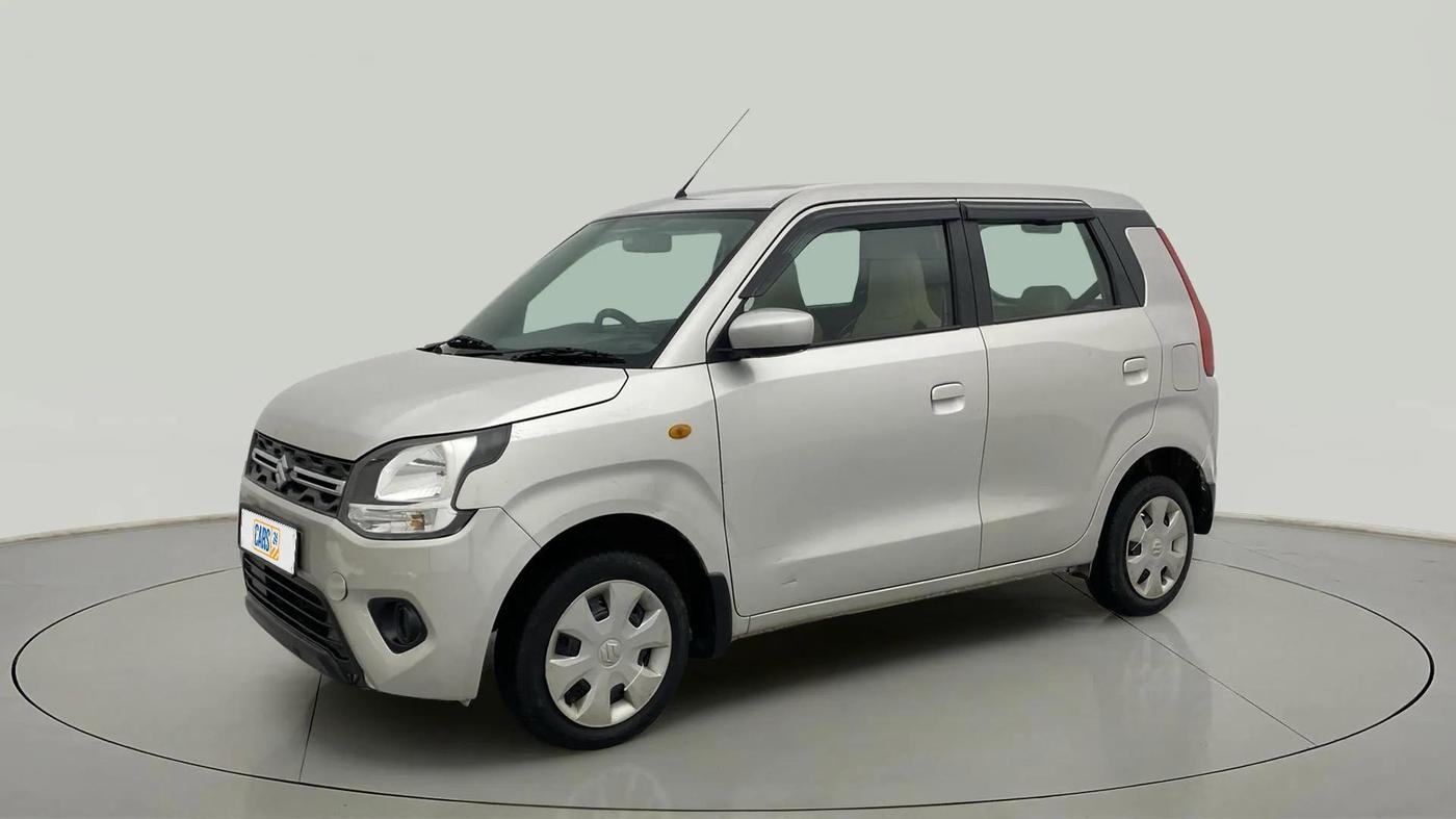 2019 Maruti New Wagon-R VXI 1.2, Petrol, Manual, 94,249 km, Left Front Diagonal