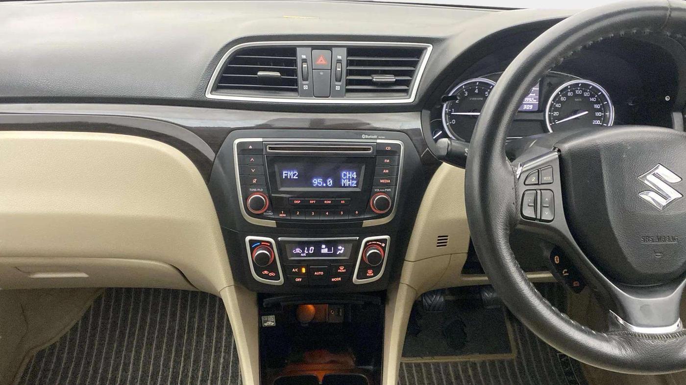 2017 Maruti Ciaz ZETA 1.4  MT PETROL, Petrol, Manual, 42,021 km, Air Conditioner