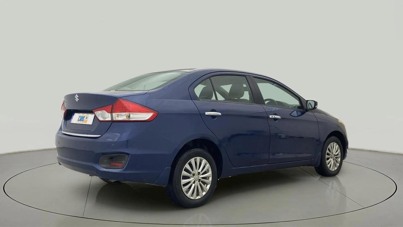 2017 Maruti Ciaz ZETA 1.4  MT PETROL, Petrol, Manual, 42,021 km, Right Back Diagonal
