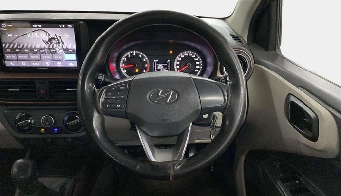2021 Hyundai AURA S 1.2 CNG, CNG, Manual, 84,108 km, Steering Wheel Close Up