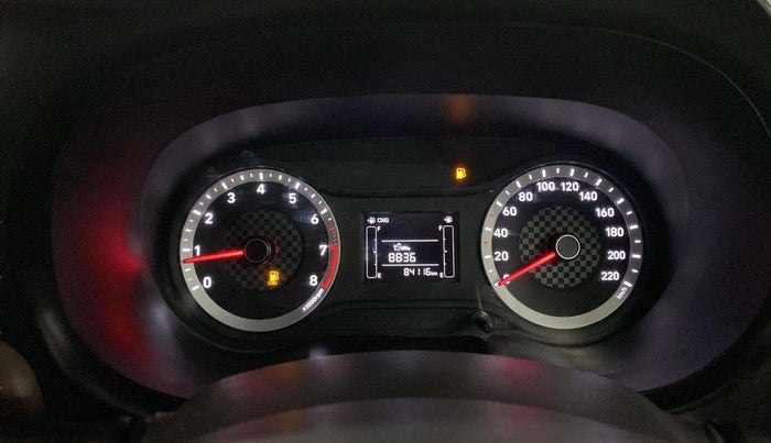2021 Hyundai AURA S 1.2 CNG, CNG, Manual, 84,108 km, Odometer Image
