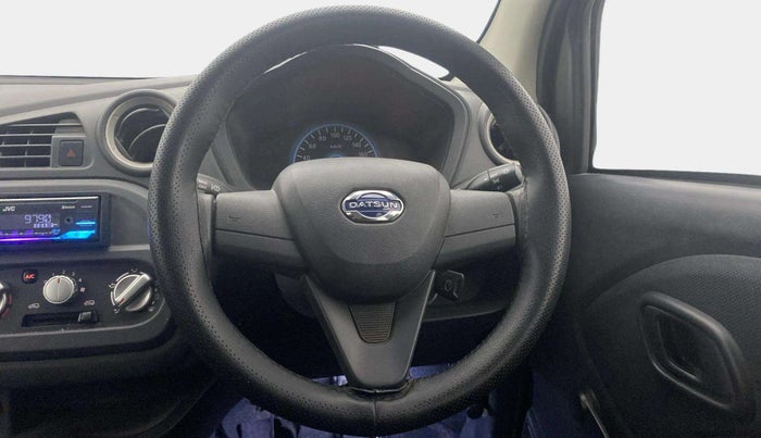 2019 Datsun Redi Go A, Petrol, Manual, 13,905 km, Steering Wheel Close Up
