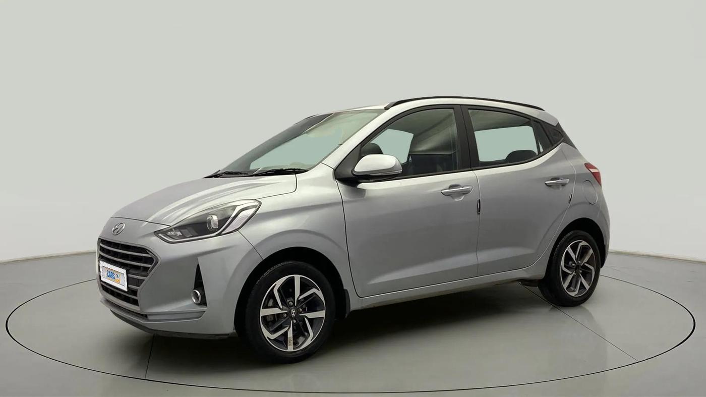 2022 Hyundai GRAND I10 NIOS ASTA AMT 1.2 KAPPA VTVT, Petrol, Automatic, 17,338 km, Left Front Diagonal